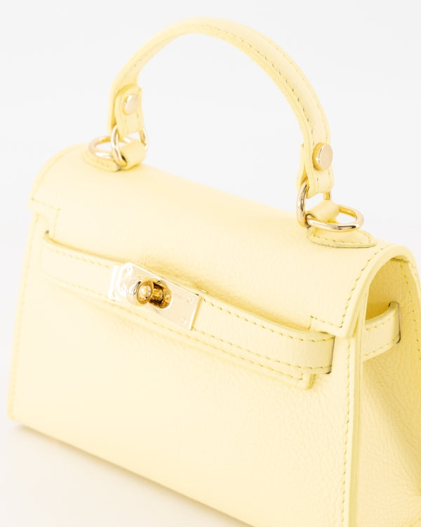 Handtas Grace Grain Butter Yellow T0715